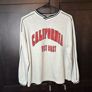 SHEIN California Long Sleeve T-Shirt